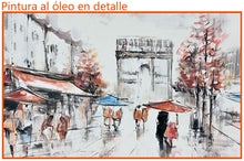Cargar imagen en el visor de la galería, Cuadro al Óleo Boulevard de París
