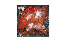 Cargar imagen en el visor de la galería, Cuadro Acrílico Abstracto Rojo y Blanco

